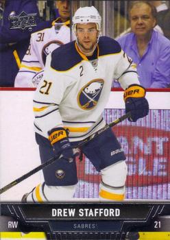 #382 Drew Stafford - Buffalo Sabres - 2013-14 Upper Deck Hockey