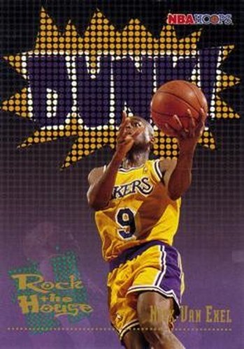 #382 Nick Van Exel - Los Angeles Lakers - 1995-96 Hoops Basketball