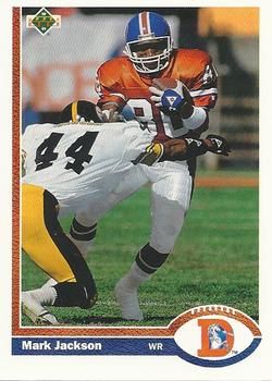 #382 Mark Jackson - Denver Broncos - 1991 Upper Deck Football
