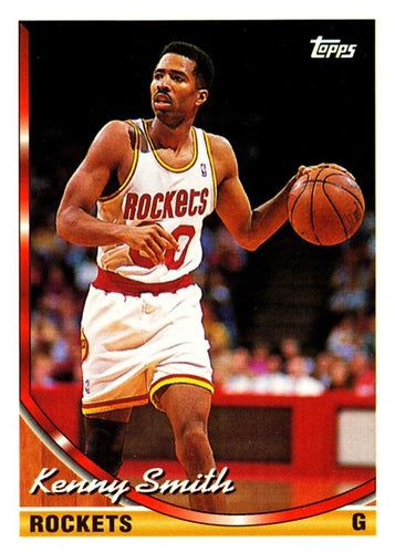 #382 Kenny Smith - Houston Rockets - 1993-94 Topps Basketball
