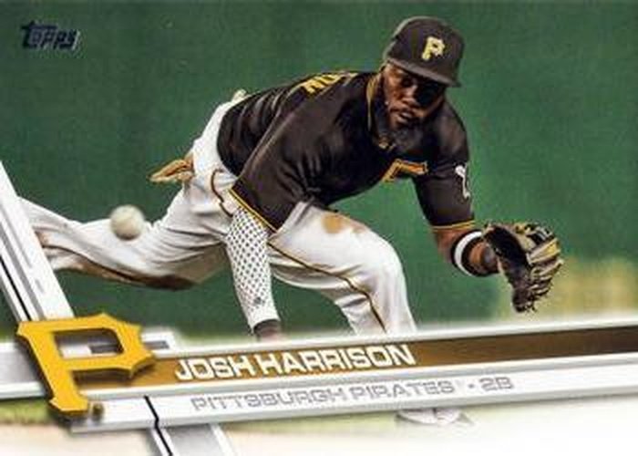 #382a Josh Harrison - Pittsburgh Pirates - 2017 Topps Baseball