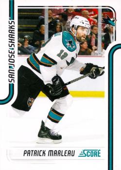 #383 Patrick Marleau - San Jose Sharks - 2011-12 Score Hockey