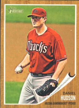 #383 Daniel Hudson - Arizona Diamondbacks - 2011 Topps Heritage Baseball