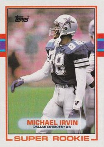 #383 Michael Irvin - Dallas Cowboys - 1989 Topps Football