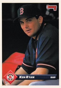 #383 Ken Ryan - Boston Red Sox - 1993 Donruss Baseball
