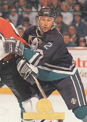 #383 Bobby Dollas - Anaheim Mighty Ducks - 1994-95 Leaf Hockey