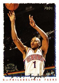 #383 B.J. Tyler - Philadelphia 76ers - 1994-95 Topps Basketball