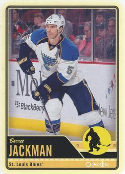 #383 Barret Jackman - St. Louis Blues - 2012-13 O-Pee-Chee Hockey