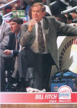 #383 Bill Fitch - Los Angeles Clippers - 1994-95 Hoops Basketball