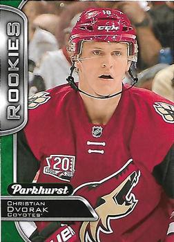 #383 Christian Dvorak - Arizona Coyotes - 2016-17 Parkhurst Hockey