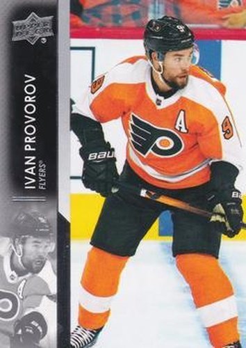 #383 Ivan Provorov - Philadelphia Flyers - 2021-22 Upper Deck Hockey