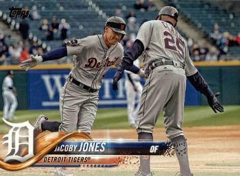 #383 JaCoby Jones - Detroit Tigers - 2018 Topps Baseball