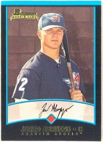 #383 Jared Abruzzo - Anaheim Angels - 2001 Bowman Baseball