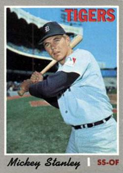 #383 Mickey Stanley - Detroit Tigers - 1970 Topps Baseball