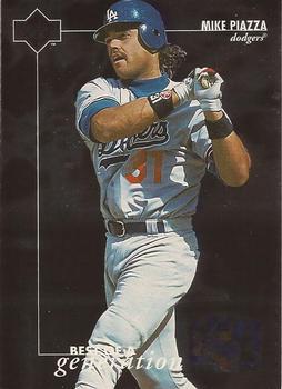 #383 Mike Piazza - Los Angeles Dodgers - 1996 Upper Deck Baseball