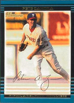 #383 Pete Zamora - Philadelphia Phillies - 2002 Bowman Baseball