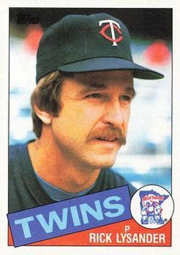 #383 Rick Lysander - Minnesota Twins - 1985 Topps Baseball