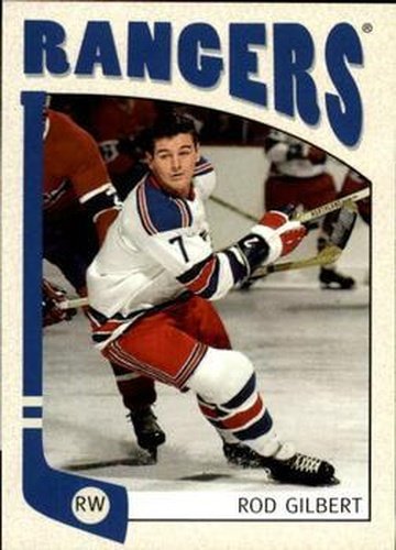 #383 Rod Gilbert - New York Rangers - 2004-05 In The Game Franchises US East Hockey