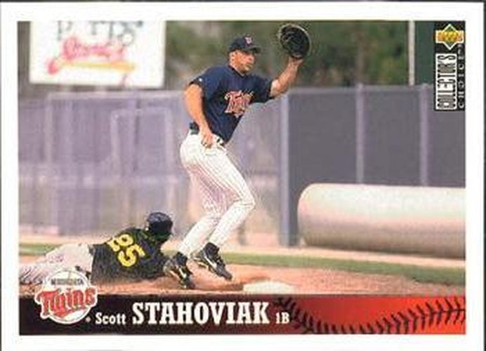 #383 Scott Stahoviak - Minnesota Twins - 1997 Collector's Choice Baseball
