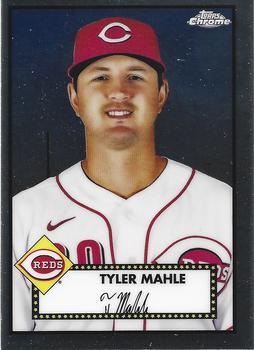 #383 Tyler Mahle - Cincinnati Reds - 2021 Topps Chrome Platinum Anniversary Baseball