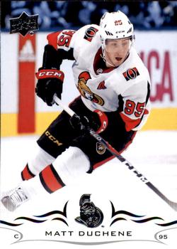 #383 Matt Duchene - Ottawa Senators - 2018-19 Upper Deck Hockey
