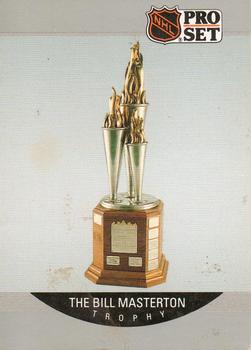 #383 The Bill Masterton Trophy - 1990-91 Pro Set Hockey