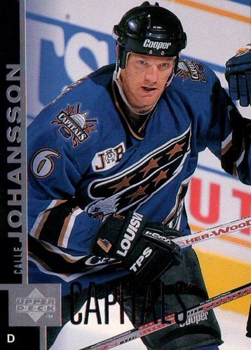 #383 Calle Johansson - Washington Capitals - 1997-98 Upper Deck Hockey