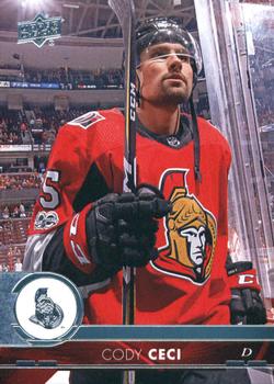 #383 Cody Ceci - Ottawa Senators - 2017-18 Upper Deck Hockey
