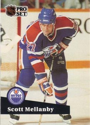 #383 Scott Mellanby - 1991-92 Pro Set Hockey