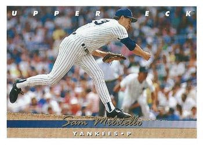 #383 Sam Militello - New York Yankees - 1993 Upper Deck Baseball