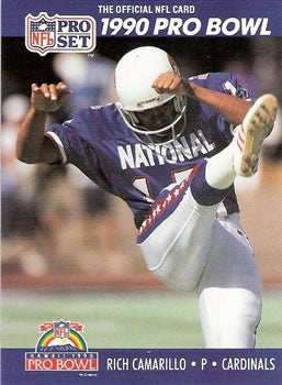 #383 Rich Camarillo - Phoenix Cardinals - 1990 Pro Set Football