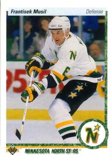 #383 Frantisek Musil - Minnesota North Stars - 1990-91 Upper Deck Hockey