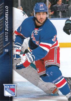 #383 Mats Zuccarello - New York Rangers - 2015-16 Upper Deck Hockey