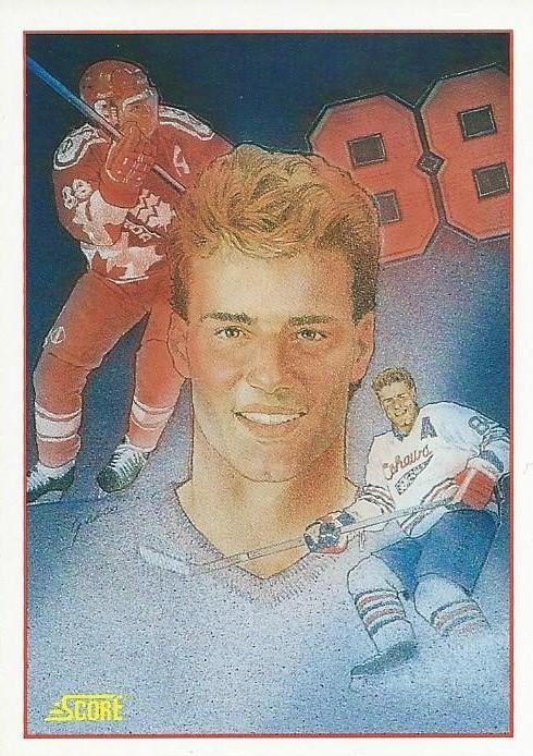 #384 Eric Lindros - 1991-92 Score Canadian Hockey