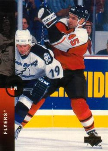 #384 Gilbert Dionne - Philadelphia Flyers - 1994-95 Upper Deck Hockey