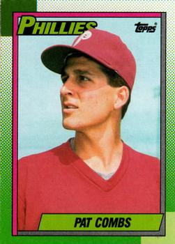 #384 Pat Combs - Philadelphia Phillies - 1990 Topps Baseball