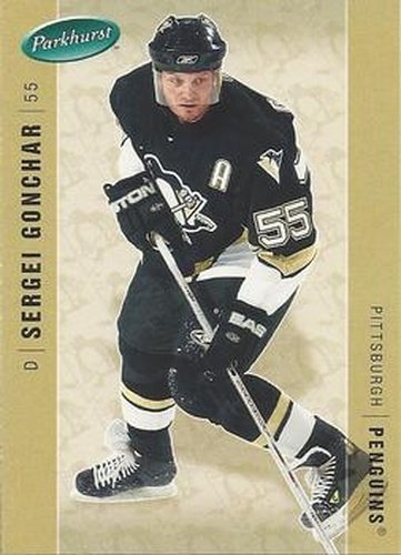 #384 Sergei Gonchar - Pittsburgh Penguins - 2005-06 Parkhurst Hockey