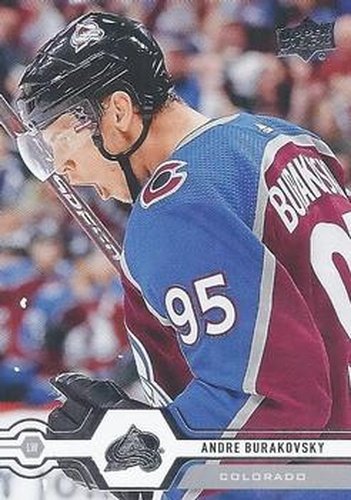 #384 Andre Burakovsky - Colorado Avalanche - 2019-20 Upper Deck Hockey
