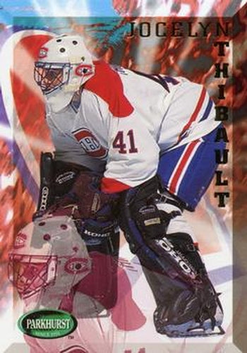 #384 Jocelyn Thibault - Montreal Canadiens - 1995-96 Parkhurst International Hockey
