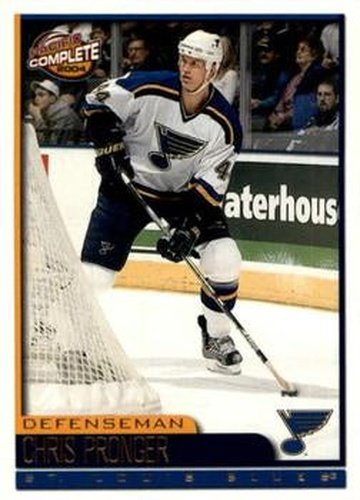 #384 Chris Pronger - St. Louis Blues - 2003-04 Pacific Complete Hockey