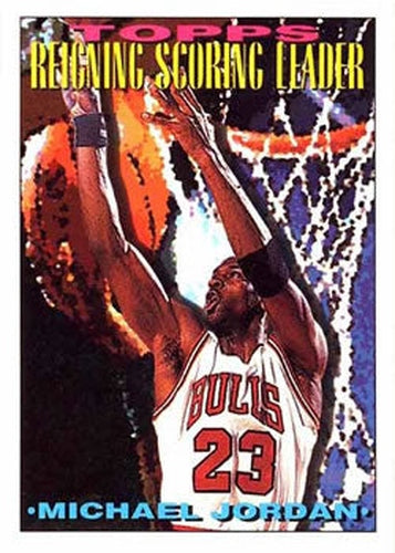 #384 Michael Jordan - Chicago Bulls - 1993-94 Topps Basketball