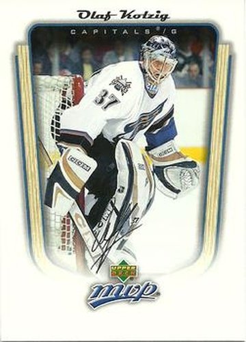 #384 Olaf Kolzig - Washington Capitals - 2005-06 Upper Deck MVP Hockey