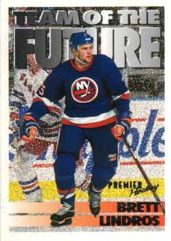#384 Brett Lindros - New York Islanders - 1994-95 O-Pee-Chee Premier Hockey
