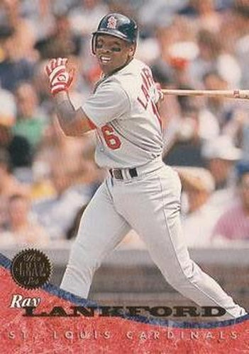 #384 Ray Lankford - St. Louis Cardinals - 1994 Leaf Baseball