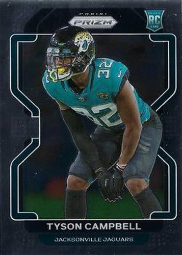 #384 Tyson Campbell - Jacksonville Jaguars - 2021 Panini Prizm Football