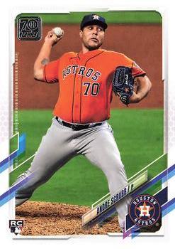 #384 Andre Scrubb - Houston Astros - 2021 Topps Baseball