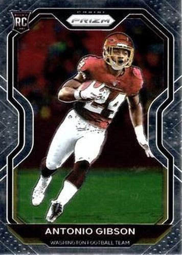 #384 Antonio Gibson - Washington Football Team - 2020 Panini Prizm Football