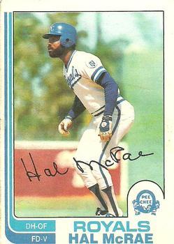#384 Hal McRae - Kansas City Royals - 1982 O-Pee-Chee Baseball