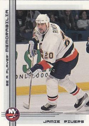 #384 Jamie Rivers - New York Islanders - 2000-01 Be a Player Memorabilia Hockey