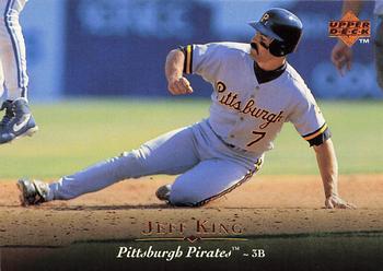 #384 Jeff King - Pittsburgh Pirates - 1995 Upper Deck Baseball